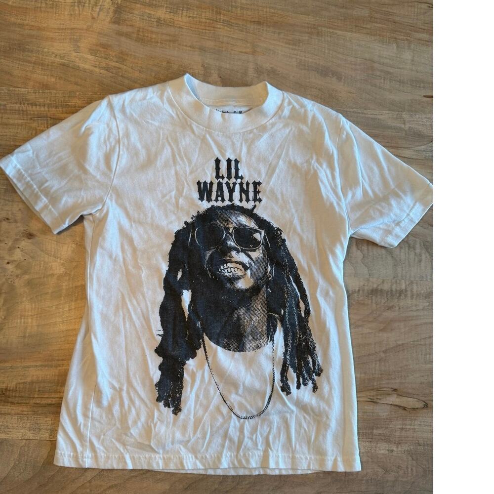 abercrombie kids Lil Wayne "Live In Concert" Graphic Tee size 9/10